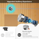 MEISSALIVVE Full Spectrum Infrared Sauna，1-2 Person Home Sauna，Wooden Canadian Hemlock Indoor Spa Sauna with Resonance