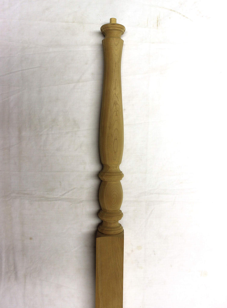 Cherry 72-D3 Dowel Top Stair Newel Post 3" x 3" x 47 1/2", 6701 Series