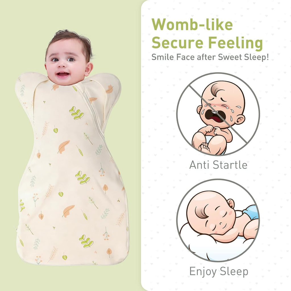 Cotton Arms Up Swaddles Baby Boys Girls Soft