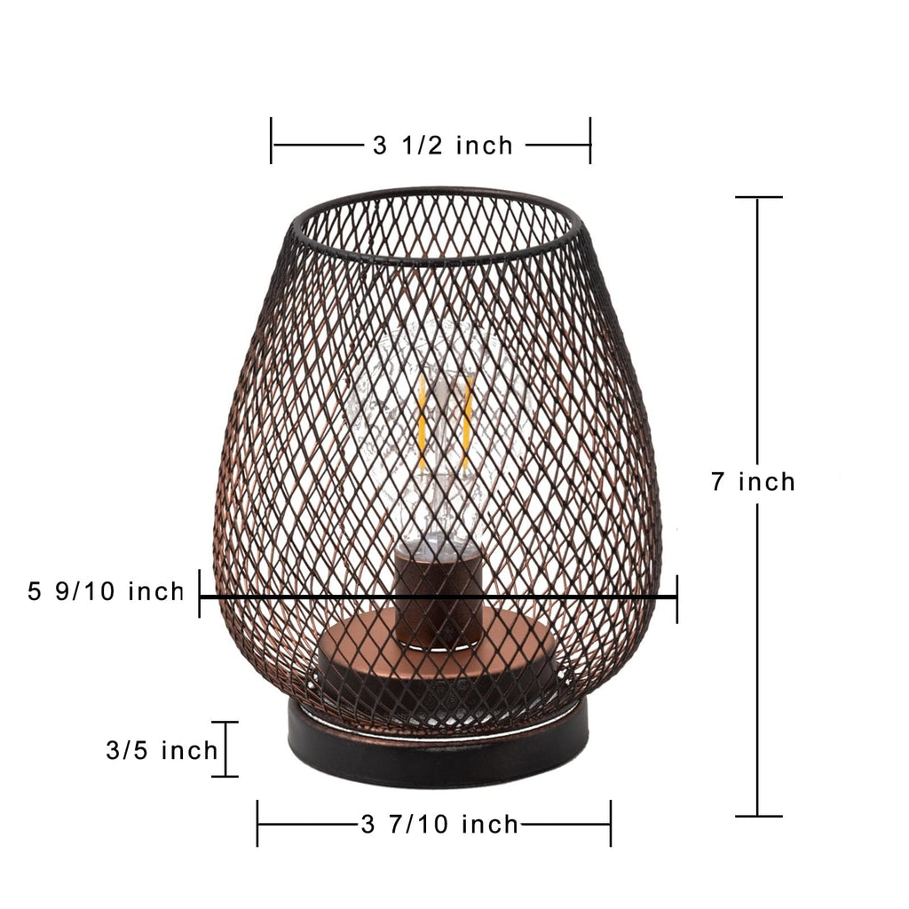 2 Pack Battery Operated Lamp Outdoor Table Lantern, LED Table Lantern with Timer Mode, Vintage Decorative Lights