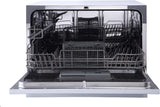 SD-2225DWA Countertop Dishwasher with Delay Start & LED - White