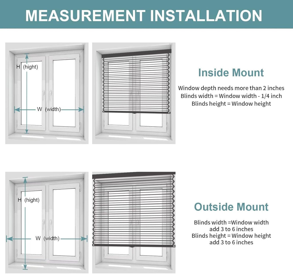 Cordless Cellular Window Shades No Tools No Drill Blackout Blinds for Indoor Windows Size X 72" Height White Room