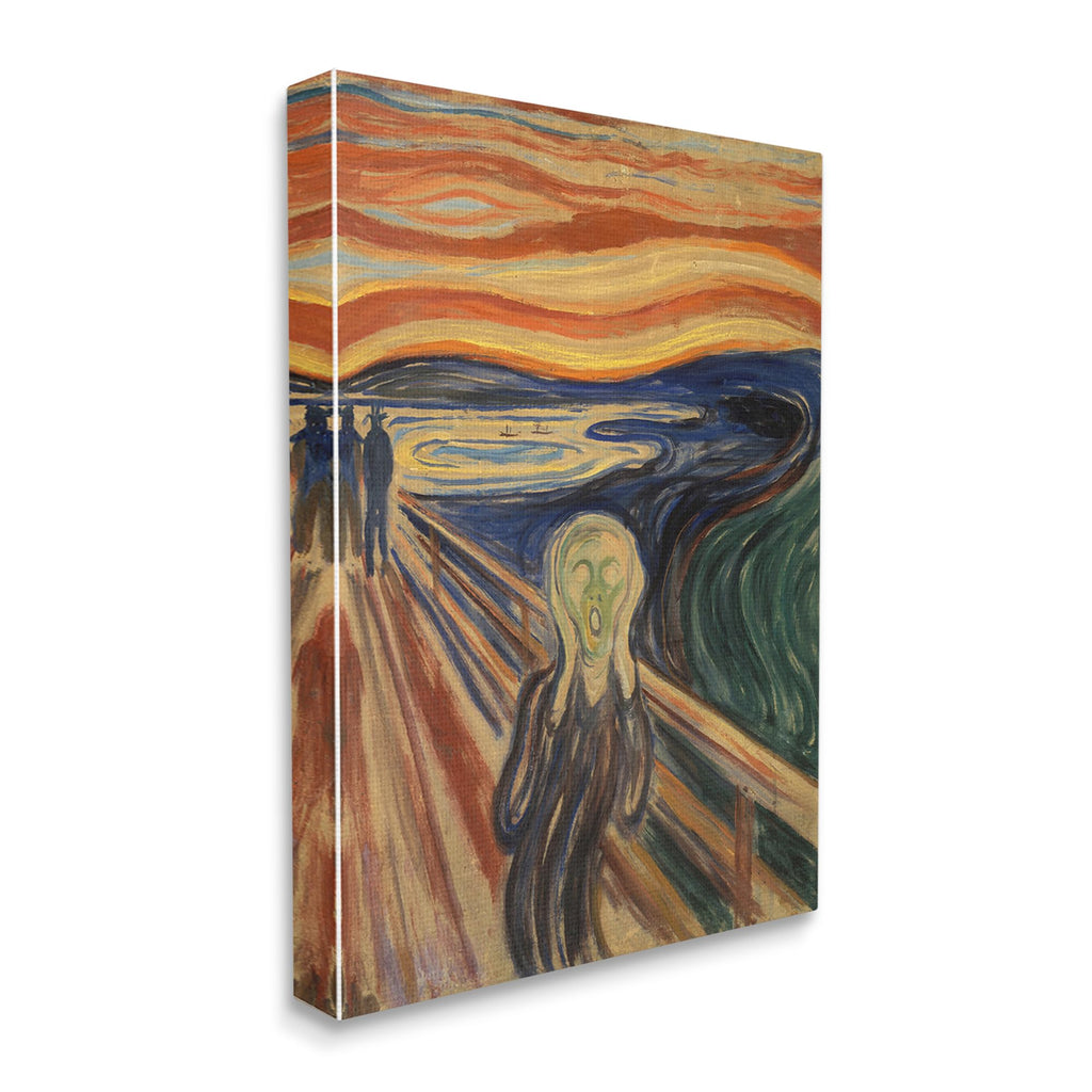 The Scream Classical Painting, 16 x 20 Inch Canvas Wall Art