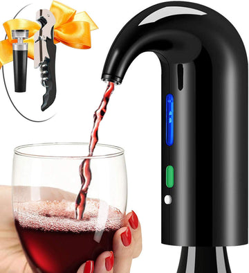 Wine Aerator Electric Wine Decanter Best Sellers One Touch Red -White Wine Accessories Aeration Work with Wine Opener