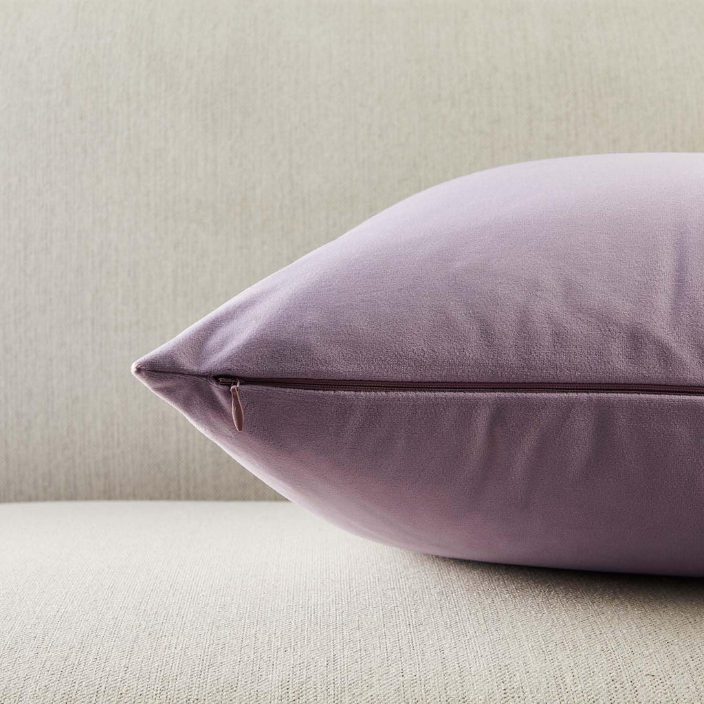 16x24 Pillow Covers Set of 2 Decorative Velvet Throw Pillow Covers, Lilac