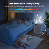 Air Purifiers for Home Large Room Up to 1800 Ft² with HEPA 14 Filter, Pet Air Purifier with Washable