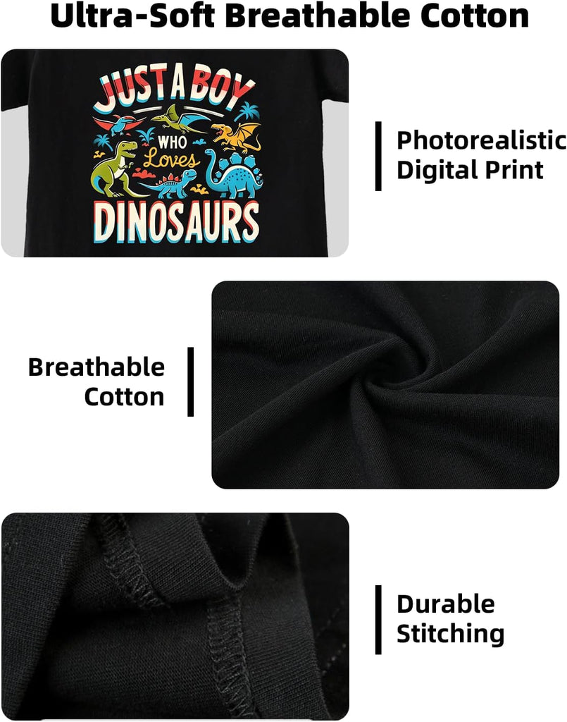Funny Toddler Shirts, Dinosaur Shirts for Boys, Capybara Tee