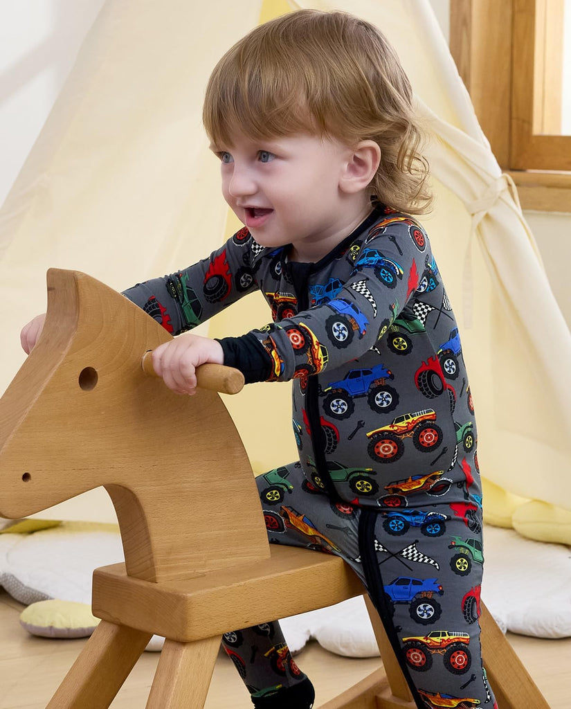 Bamboo Viscose Baby Footie Pajama, Zipper Sleeper Boys Girls