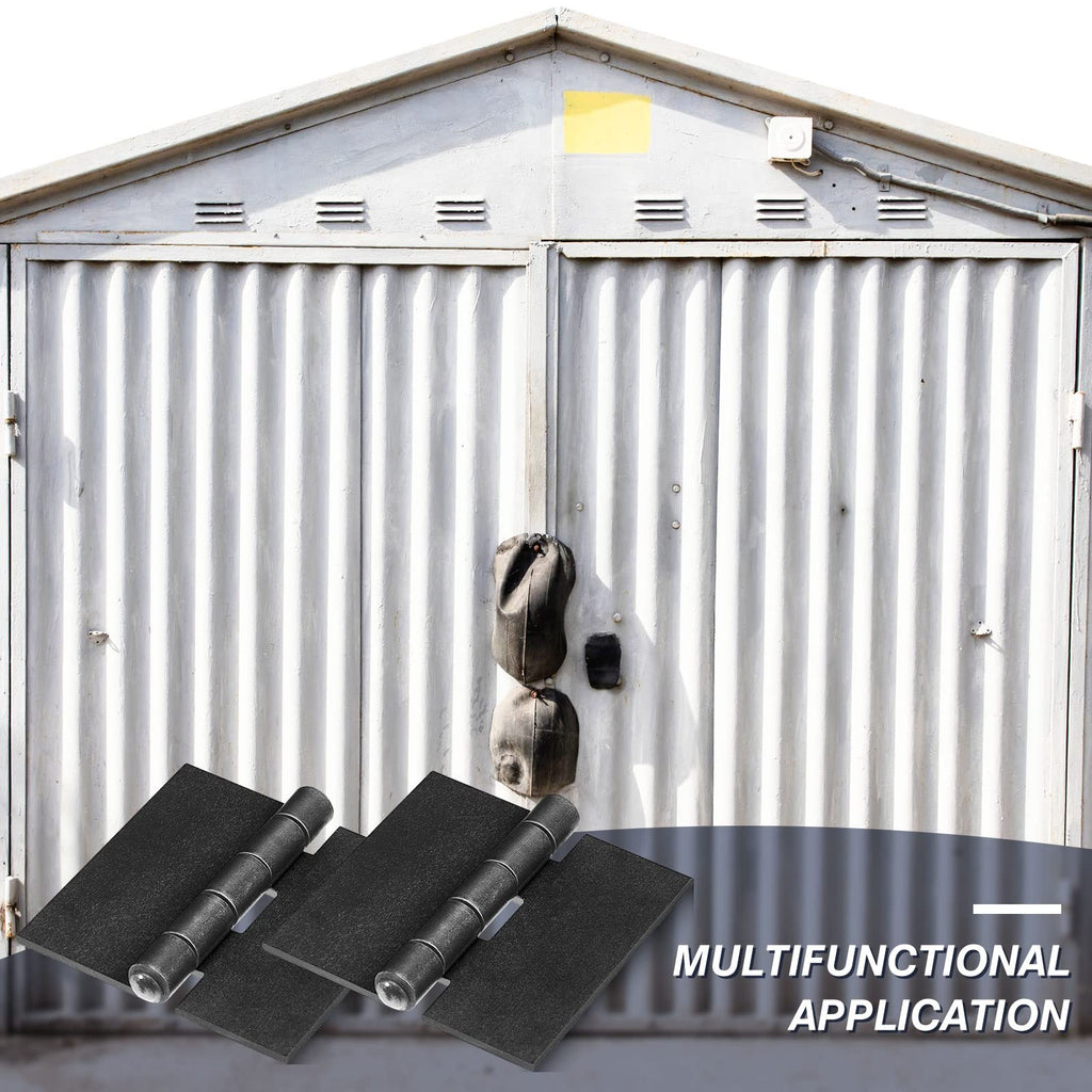 8 Pcs Weld Hinges Heavy Duty Steel Butt Hinge, 3 Inches