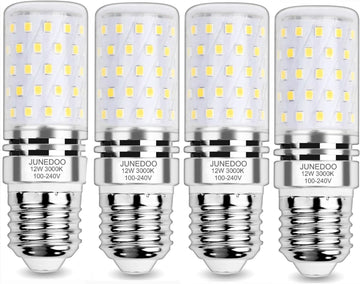 E26 LED Light Bulbs 12W, 3000K Warm White,Edison Screw Bulbs,100W Incandescent Bulbs Equivalent,1400Lm,Non