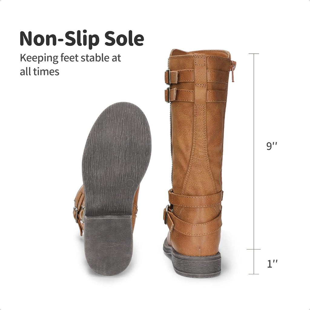 Girls Knee High Riding Boots