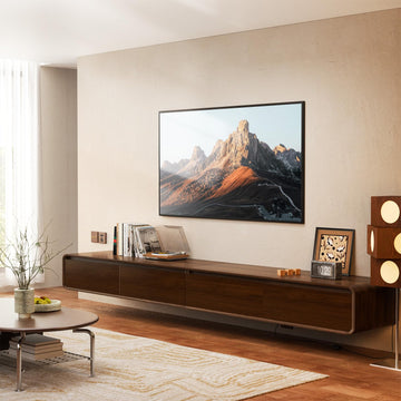 80" Modular Floating TV Stand Wall Mounted for TVs up to 90 Inch