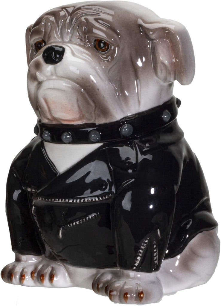 Rocker Bulldog Ceramic Cookie Jar