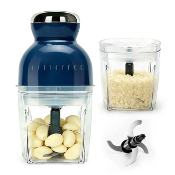 Electric Garlic Mincer & Onion Chopper, 3-Cup Mini Food Processor