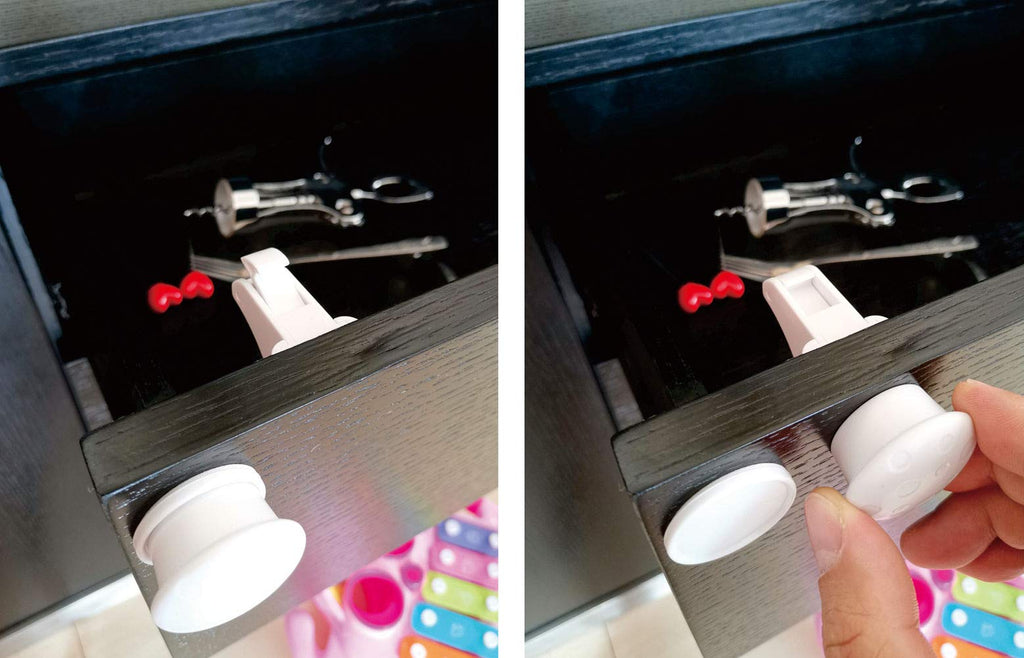 Proofing Magnetic Cabinet Locks Child Proof Extra Magnet (5 Pack) Universal Replacement Keys for Magnetic Locking