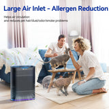 Air Purifiers for Home Large Room Cover 2,100 Ft²,Home Air Purifier with Air Quality Monitor & Aroma