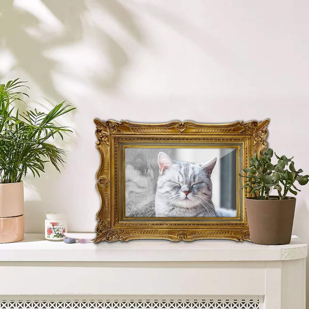 8x10 Vintage Bronze Picture Frame
