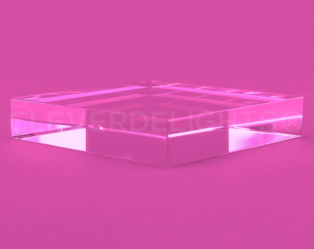3" Square Glass Tiles - 5 Pack
