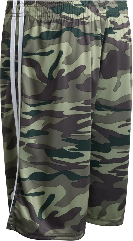 Boys Active Shorts 6 Pack Quick Dry Performance Basketball Shorts