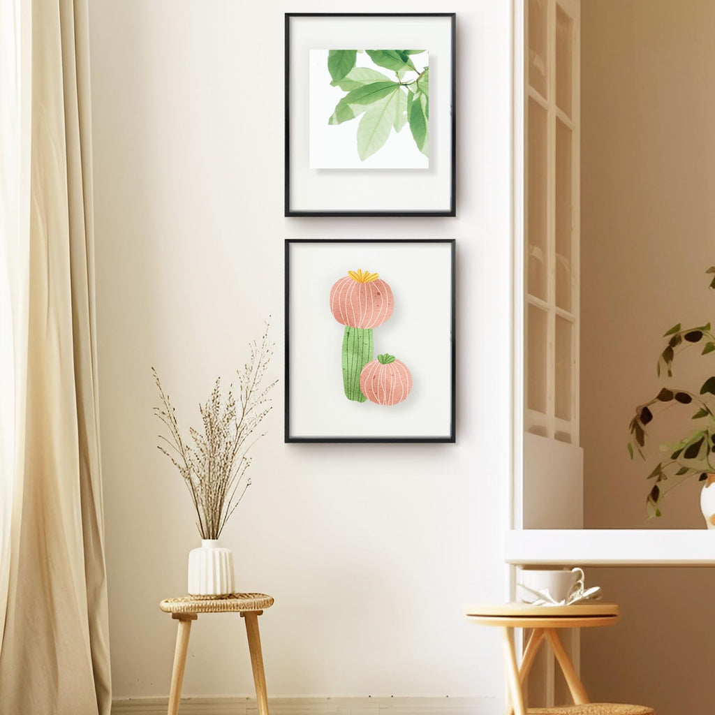 16x20 Black Aluminum Floating Picture Frame, 3 Pack