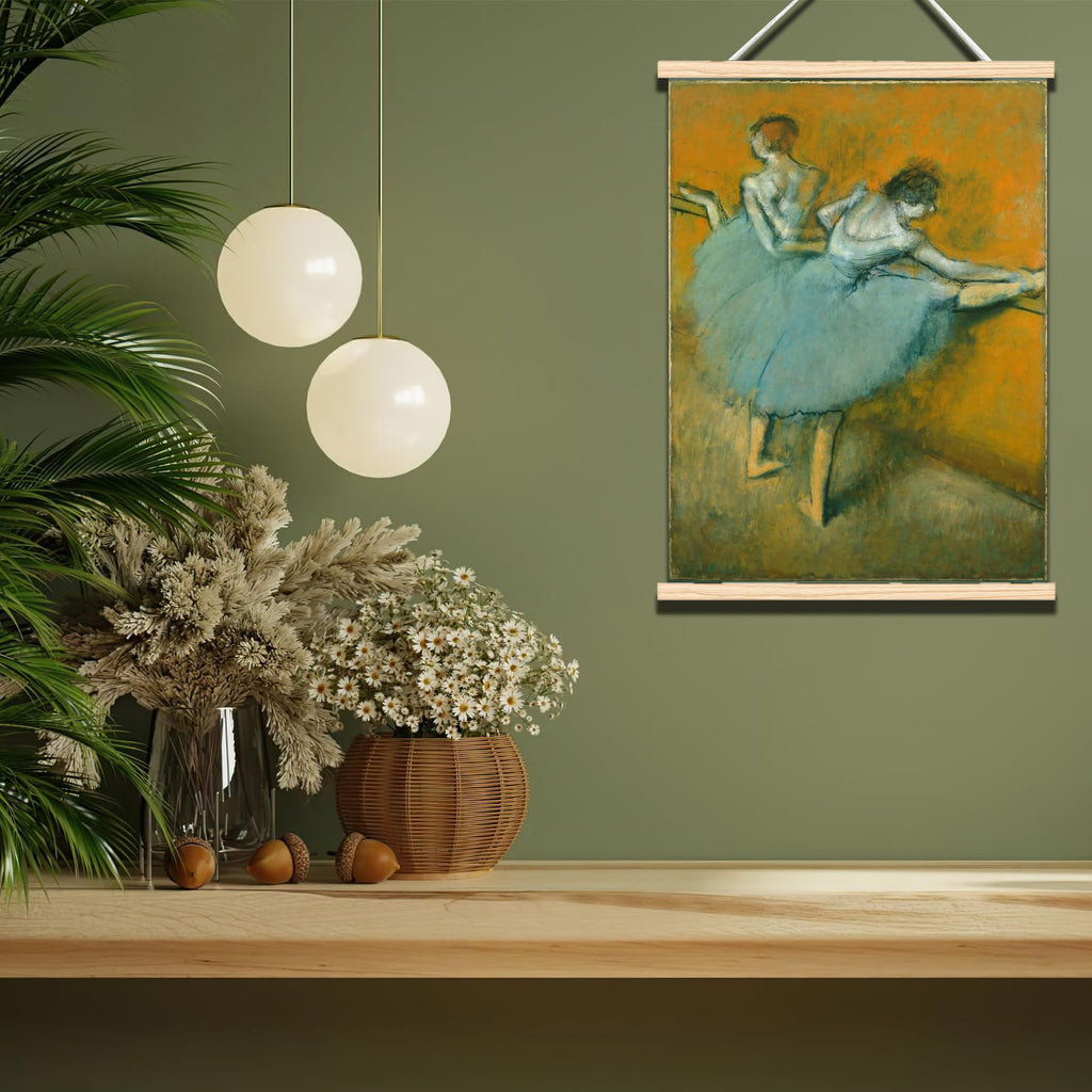 Edgar Degas Art Print Wall Hanging - Bar Dancer Poster Frame - Girly Poster - World Famous Oil Painting Reproducte