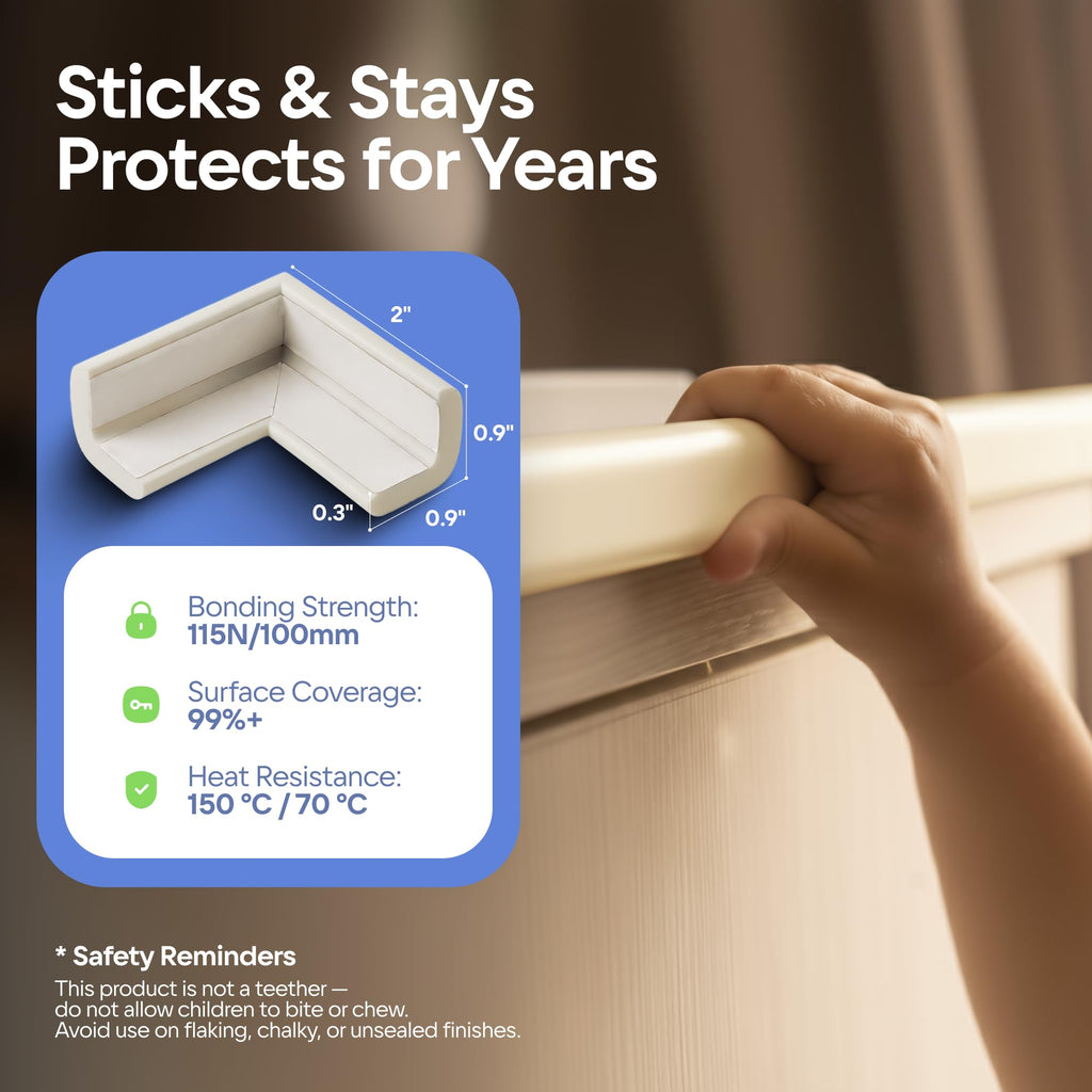 Proofing Edge Guard 18ft, 8 Corners, White