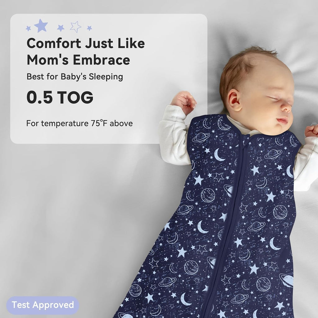 Baby Sleep Sack 100% Organic Cotton 0.5 TOG