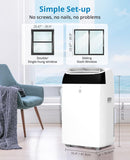 14000 BTU Room Air Conditioners with Remote Control, 3-In-1 Free Portable AC Unit with Fan & Dehumidifier