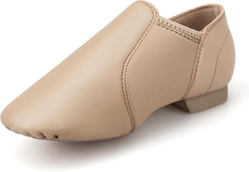 PU Leather Jazz Shoes for Girls and Boys Dance Shoes