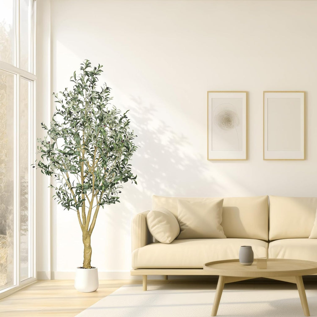 Olive Tree 7FT Faux Plants Indoor Decor