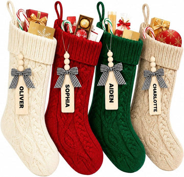 Inch with Name Tags - Set of 4