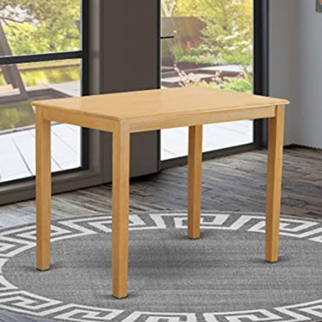West Furniture YAT-OAK-H Yarmouth Rectangle Counter Height Dining Table, 30x48 Inch, OAK