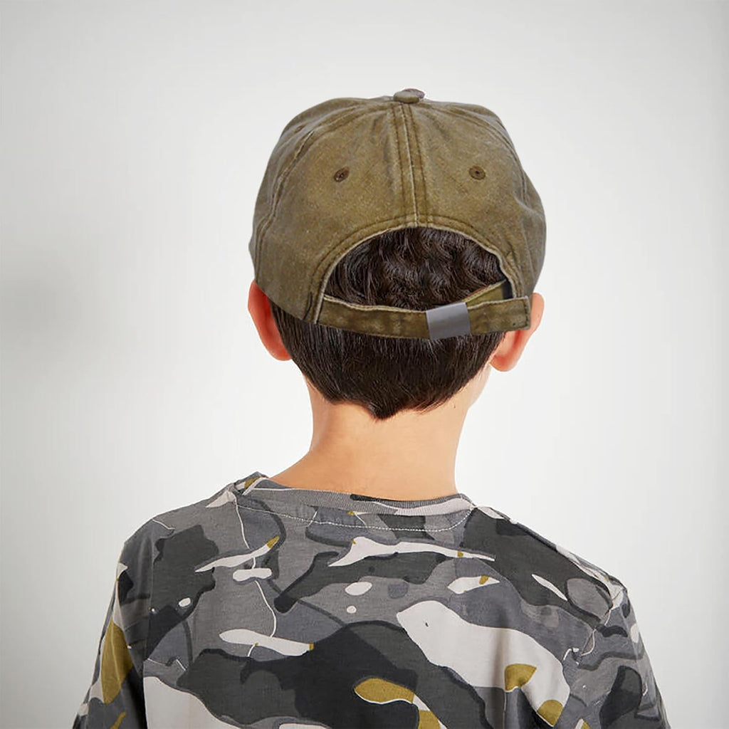 Excavator Toddler Baseball Hat, Embroidery Adjustable Kids Baseball Boys Cap Big Brother Present