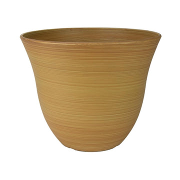 13" Honeysuckle Planter in Bamboo