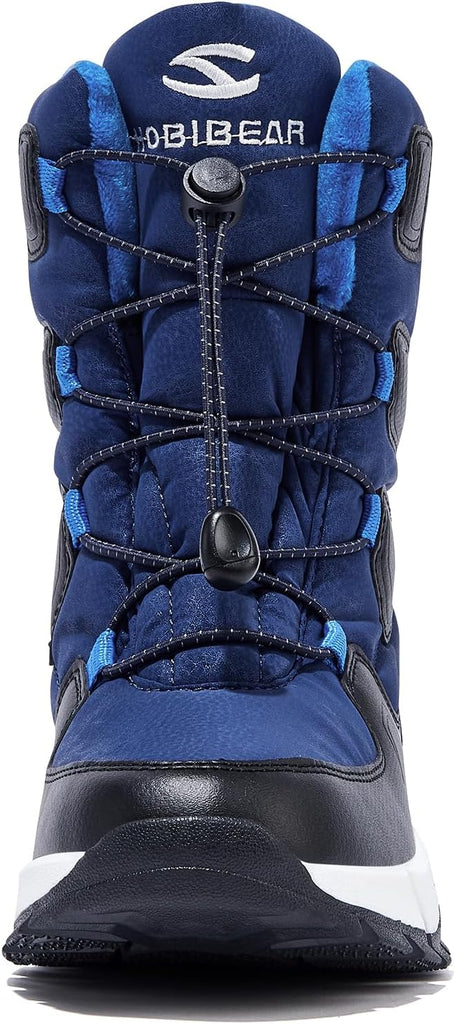 Kids Snow Boots Boys Girls Mid Calf