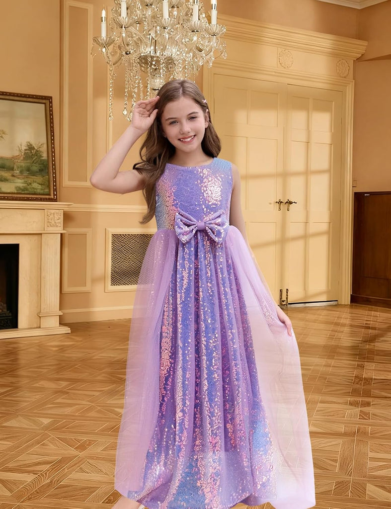 Sequin Dresses Sparkly Tulle Birthday Princess Pageant Graduation Party Dress