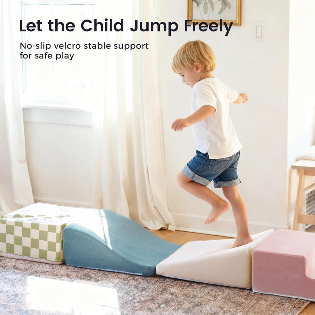 Land Soft Foam Climbing Blocks for Toddlers, Piece Foam Blocks