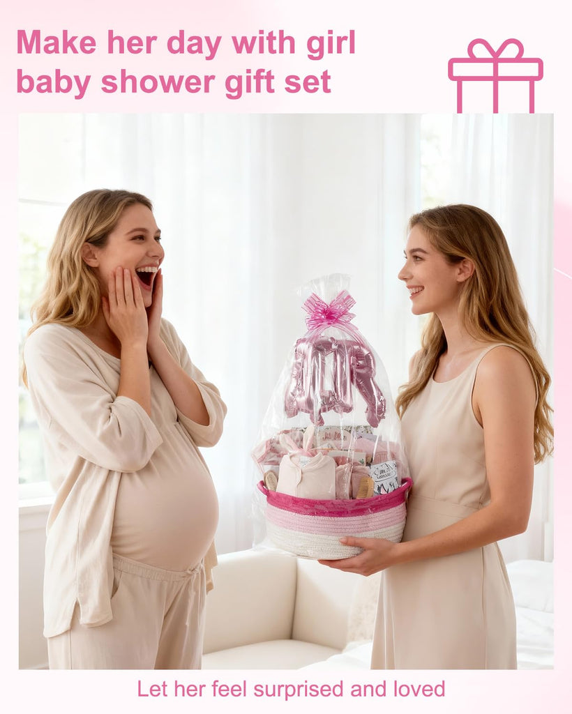 Pcs Luxury Baby Gift Basket Set, 0 Baby Shower Basket