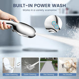 Filtered Shower Head with Handheld, High Pressure 7 Spray Showerhead with Filters for Hard Water