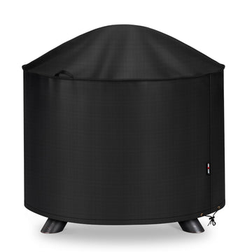 Round Fire Pit Cove/Fire Table Cover Waterproof, 36" Dia x 24" H