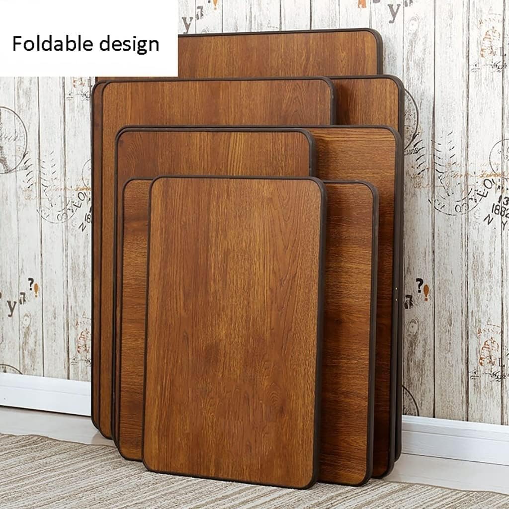 Japanese-Style Square Folding Tea Coffee Table, Low Table, Dining Table, Study Table, Small Desk, for Tatami Sitting