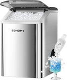 Nugget Ice Maker Countertop, Max 40lbs/Day, Auto-Cleaning, 2Qt Reservoir, Compact Sonic Ice Maker with 2.5lbs Basket