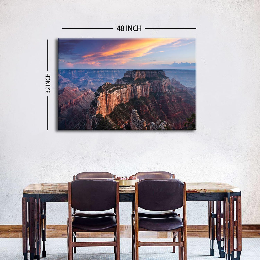 Grand Canyon Wall Art Sunset Arizona Mountain Wall Pictures