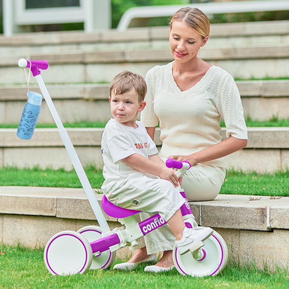 Tricycles for 1-3 Year Olds, 5 in 1 Toddler Balance Bike