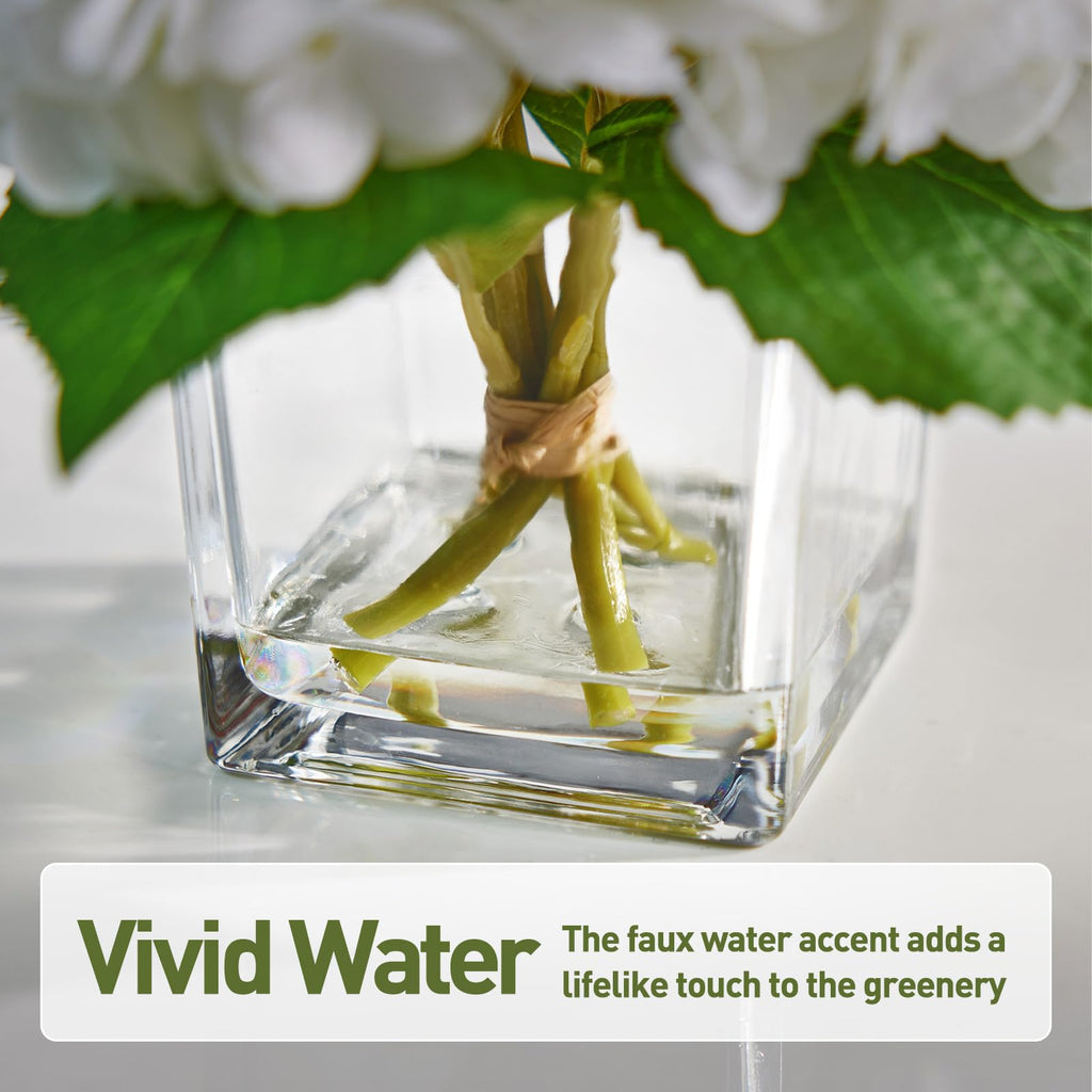 Artificial with Vase & Faux Water