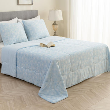 Cooling Comforter King Size Double-Sided Cold Tech Fabric, Cooling Blanket for Hot Sleepers, Q-Max >0.45 Soft