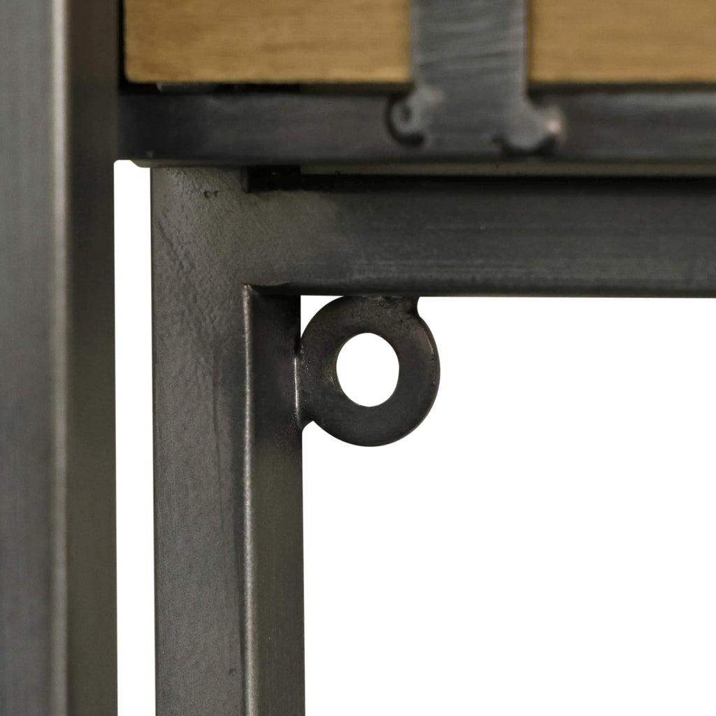 6 Tier Industrial Style Foldable Unique Wall Shelf