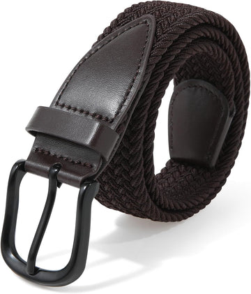 Kids Belt for Boy Stretch Pin Buckle Elastic Woven Casual Toddler Youth Belt