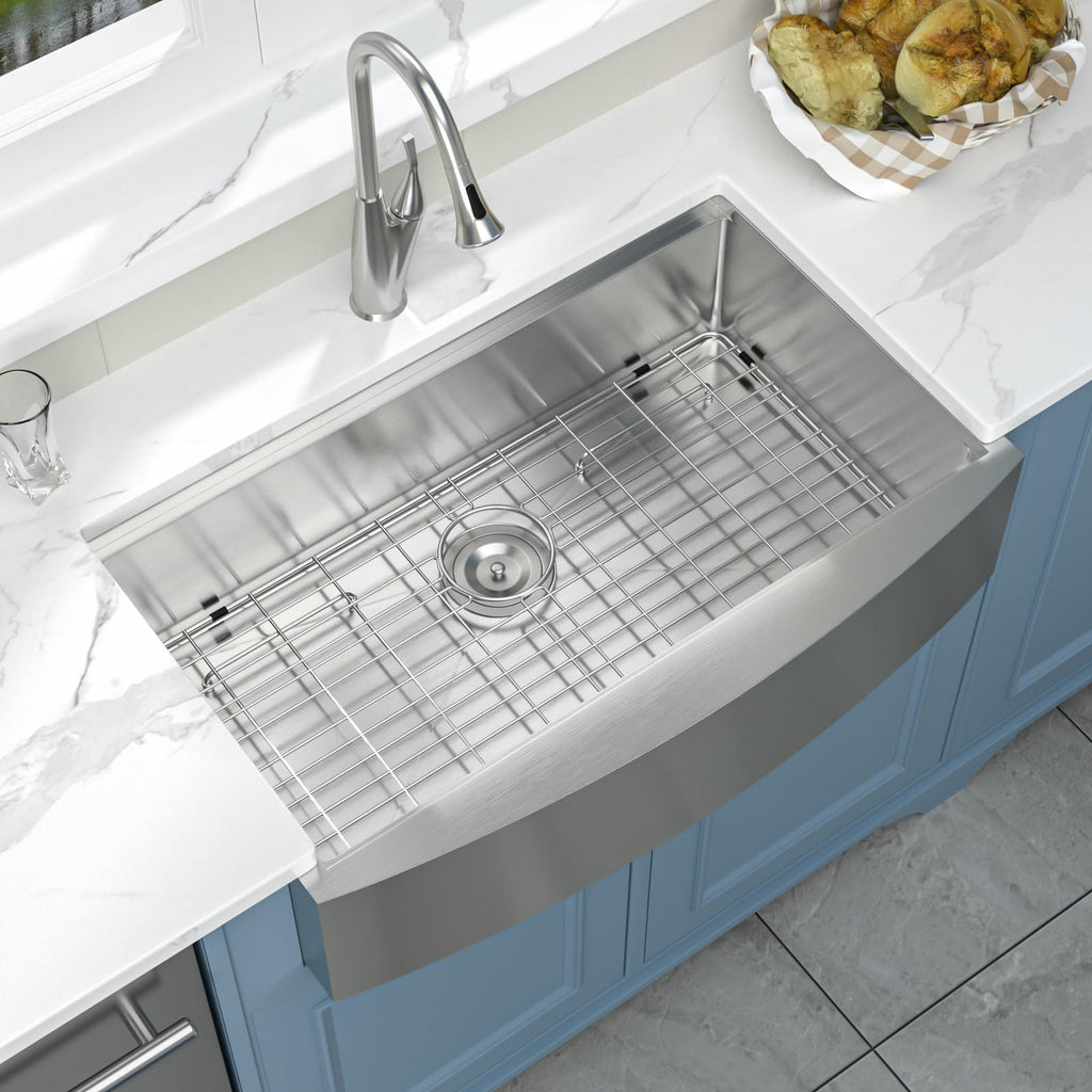 30 Inch Farmhouse Workstation Stainless Steel