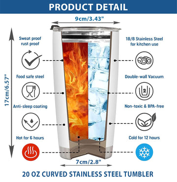 Plant Worker Tumbler Stainless Steel 20oz With Lid, Gifts Bulks Women Men Work Friends Coworker, Driking Coffee Cup